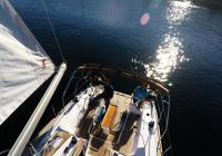 Segelyacht Cockpit Segelyacht elan 45 impression Segel